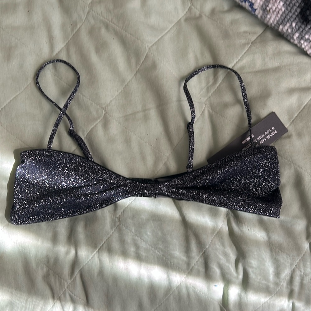 Triangl bikini top sparkle
